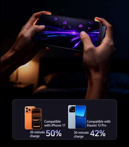 240W Katlanabilir Standlı USB-C Yüksek Hızlı Şarj Kablosu